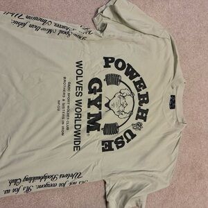 Darc Sport Cream Powerhouse Gym Tee